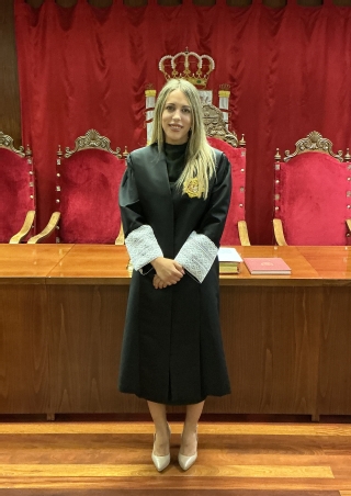 La jueza Aída Ramírez Cabeza ha jurado hoy su cargo como nueva magistrada